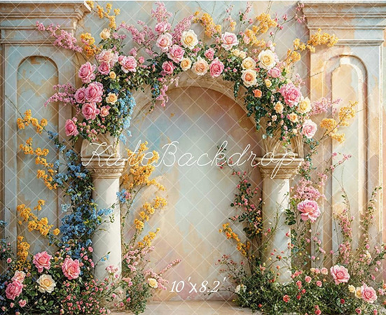 Floral columns
