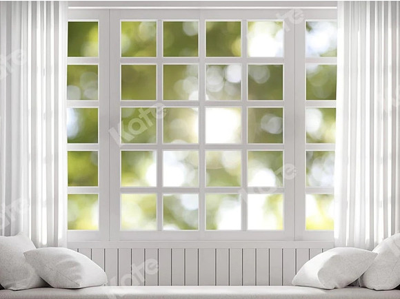 large white window