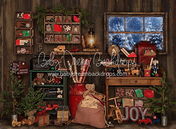 Santa's workshop -large