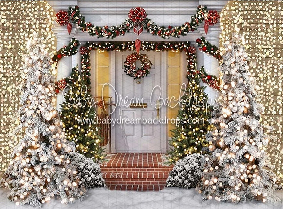 Christmas lights - house